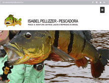Tablet Screenshot of isabelpellizzer.com.br